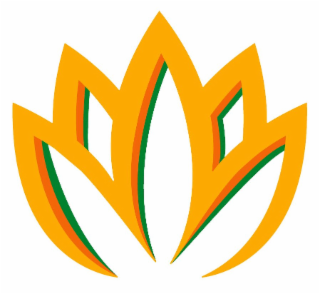 yellow, orange, and green