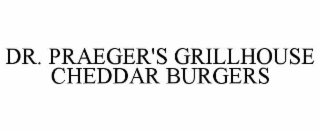 dr. praeger's grillhouse cheddar burgers