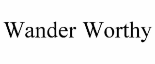 wander worthy