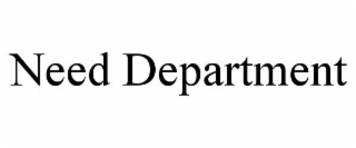 need department