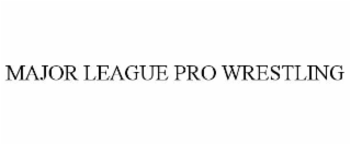 major league pro wrestling