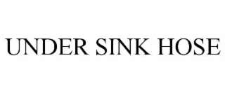under sink hose