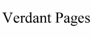 verdant pages
