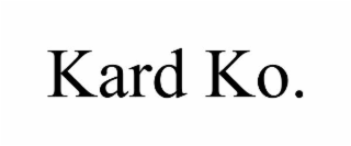 kard ko.
