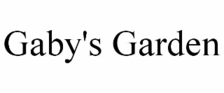 gaby's garden