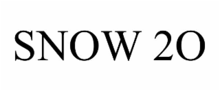 snow 2o
