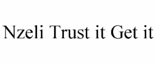 nzeli trust it get it
