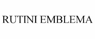 rutini emblema