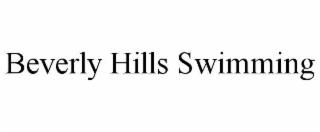 beverly hills swimming