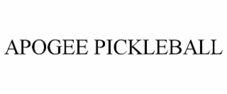 apogee pickleball