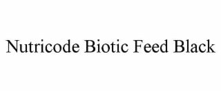 nutricode biotic feed black