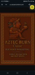 aztec burn, fire-flower brew, miel de sol, (honey of the sun), xocolatl heat, cafe quetzal firehoney-based syrup used as a flavoring for coffee and beverages; cacao-based coffee flavoring syrup; spiced honey additive for beverages