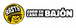 rasta abrir en caso de bajÓn