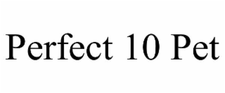 perfect 10 pet