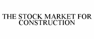 the stock market for construction