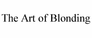 the art of blonding