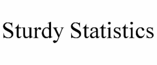 sturdy statistics