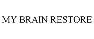 my brain restore