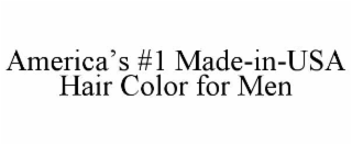 america’s #1 made-in-usa hair color for men