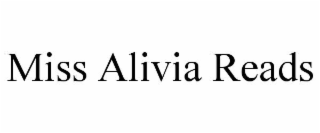 miss alivia reads