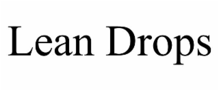 lean drops