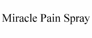 miracle pain spray