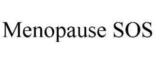 menopause sos