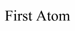 first atom