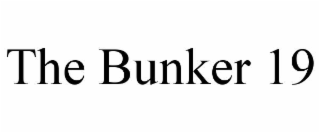 the bunker 19