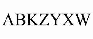 abkzyxw