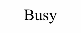 busy