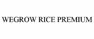 wegrow rice premium