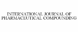 international journal of pharmaceutical compounding