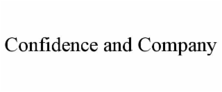 confidence and company