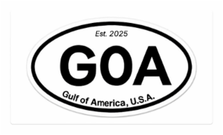 goa gulf of america, u.s.a. est. 2025
