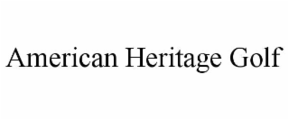 american heritage golf