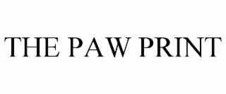 the paw print