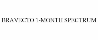bravecto 1-month spectrum