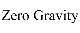 zero gravity