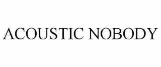 acoustic nobody