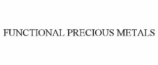 functional precious metals