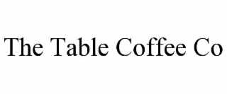 the table coffee co