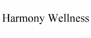 harmony wellness
