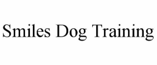 smiles dog training