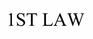 1st law