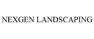 nexgen landscaping