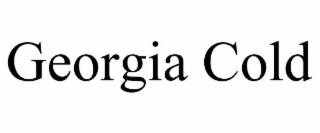 georgia cold