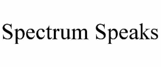 spectrum speaks