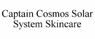 captain cosmos solar system skincare