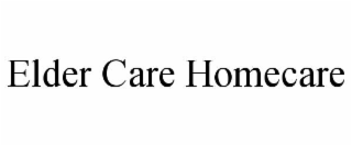 elder care homecare